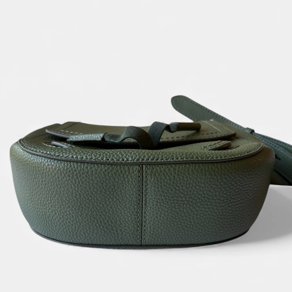 Marc Jacobs Maverick Saddle Crossbody New in Green - Picture 5 of 9